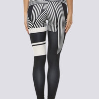 Legging Sport Motif Rayé | Yogaova