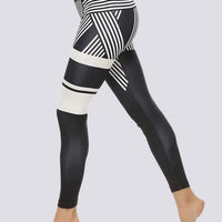 Legging Sport Motif Rayé | Yogaova
