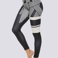 Legging Sport Motif Rayé | Yogaova