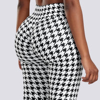 Legging Sport Pied de Poule Push Up | Yogaova