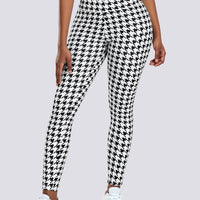 Legging Sport Pied de Poule Push Up | Yogaova