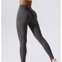 Legging Sport Push Up Taille Basse V | Yogaova