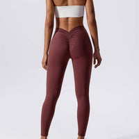Legging Sport Push Up Taille Basse V | Yogaova