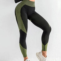 Legging Sport Sans Couture Ceinture Haute | Yogaova