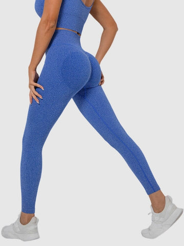 Legging Sport Sans Couture Côtelé (Push Up) | Yogaova