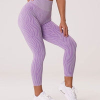 Legging Sport Sans Couture Imprimé Zèbre | Yogaova