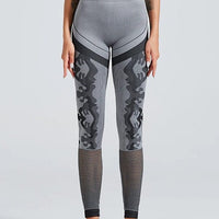 Legging Sport Taille Extra Haute Camouflage | Yogaova