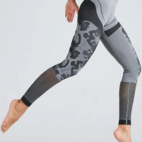 Legging Sport Taille Extra Haute Camouflage | Yogaova
