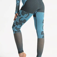 Legging Sport Taille Extra Haute Camouflage | Yogaova