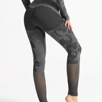 Legging Sport Taille Extra Haute Camouflage | Yogaova