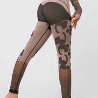 Legging Sport Taille Extra Haute Camouflage | Yogaova
