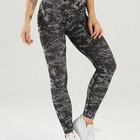 Legging Sport Taille Haute Camouflage | Yogaova