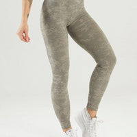 Legging Sport Taille Haute Camouflage | Yogaova