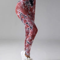 Legging Sport Taille Haute Tie Dye (Push Up) | Yogaova