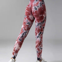 Legging Sport Taille Haute Tie Dye (Push Up) | Yogaova