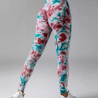 Legging Sport Taille Haute Tie Dye (Push Up) | Yogaova