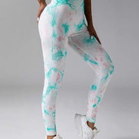 Legging Sport Taille Haute Tie Dye (Push Up) | Yogaova