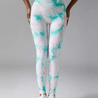 Legging Sport Taille Haute Tie Dye (Push Up) | Yogaova