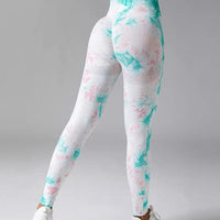 Legging Sport Taille Haute Tie Dye (Push Up) | Yogaova