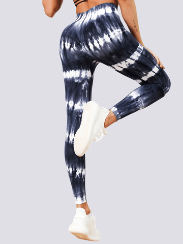Legging Sport Tie Dye Push Up Taille Haute | Yogaova