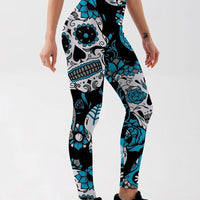 Legging Tête de Mort Mexicaine | Yogaova