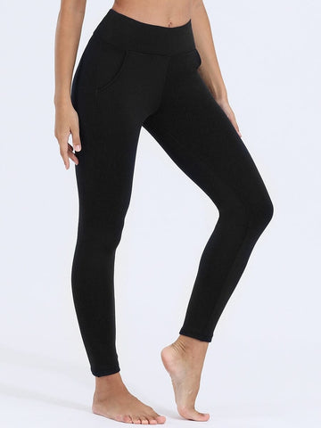 Legging Thermo Polaire Poche | Yogaova
