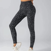 legging yoga leopard