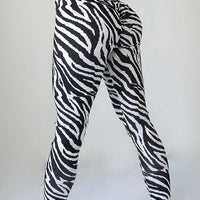 Legging Zèbre Noir et Blanc | Yogaova