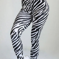 Legging Zèbre Noir et Blanc | Yogaova