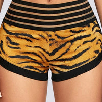 Mini Short Savane Taille Haute Push Up | Yogaova