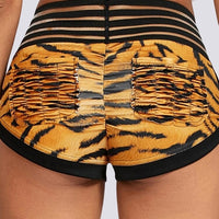 Mini Short Savane Taille Haute Push Up | Yogaova