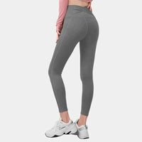 Pantalon de Yoga Femme Taille Croisée