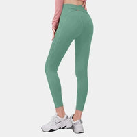 Pantalon de Yoga Femme Taille Croisée