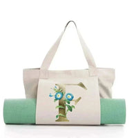 Sac de Yoga Inscription Blanche