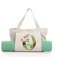 Sac de Yoga Inscription Blanche