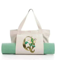 Sac de Yoga Inscription Blanche
