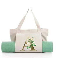 Sac de Yoga Inscription Blanche