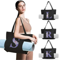 Sac de Yoga Inscription Noire