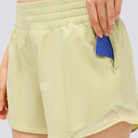 Short Avec Poche Zippée | Yogaova