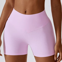 Short Court Plissé Push Up - Sport | Yogaova