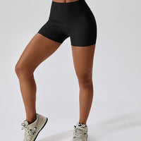 Short Court Plissé Push Up - Sport | Yogaova