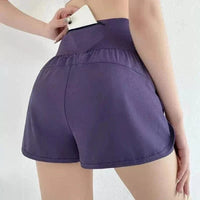 Short de Yoga Femme Tendance avec Poche