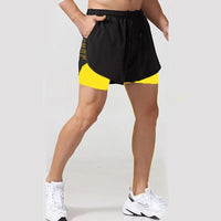 Short de Yoga Homme Design Sportif