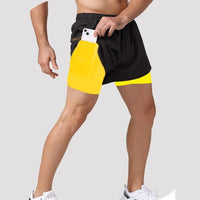 Short de Yoga Homme Design Sportif