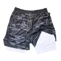 Short de Yoga Homme Multi-Poches