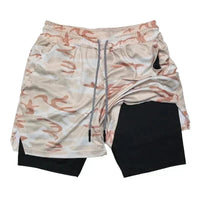 Short de Yoga Homme Multi-Poches