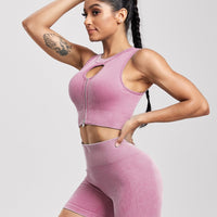 Short et Brassière Sport, Ensemble | Yogaova