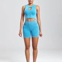 Short et Brassière Sport, Ensemble | Yogaova