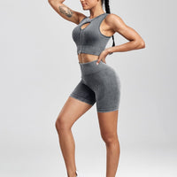 Short et Brassière Sport, Ensemble | Yogaova
