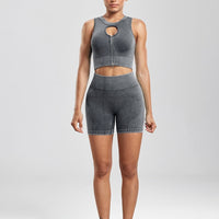 Short et Brassière Sport, Ensemble | Yogaova